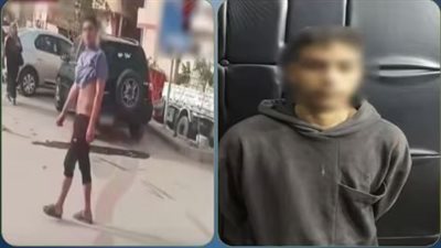 ضبط عامل خردة قام بترويع المواطنين وتحطيم زجاج سيارة بمدينة نصر