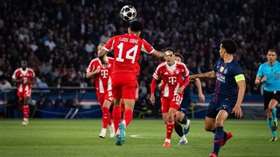 دوري أبطال أوروبا، باريس سان جيرمان يتقدم على بايرن ميونخ 3-2 بالشوط الأول