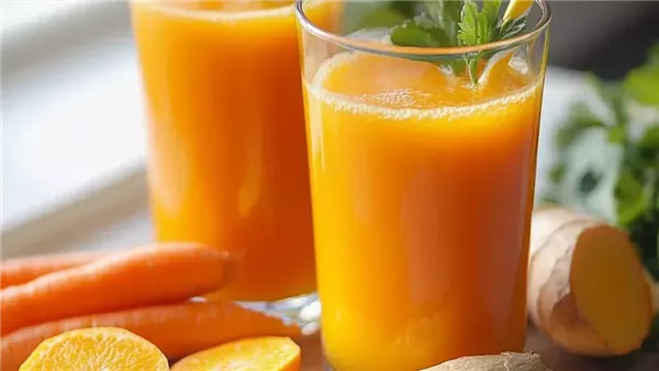 عصير الجزر بالزنجبيل لدعم تركيز الأبناء أثناء الامتحانات