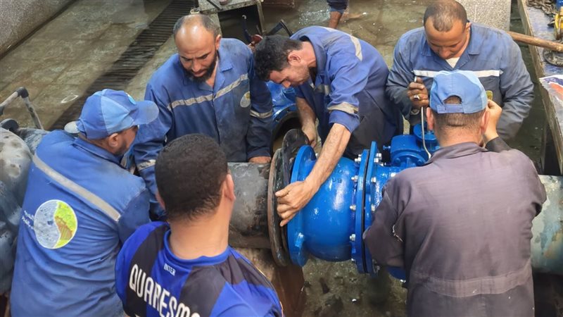 انتهاء أعمال الربط،