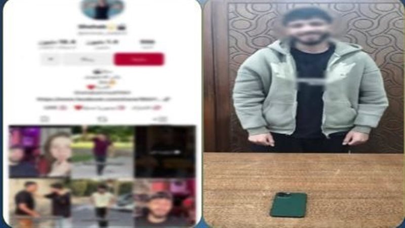 القبض على التيك توكر