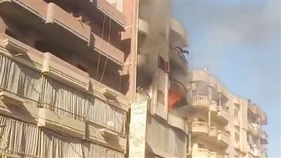 مصرع طفلين شقيقين في حريق شقة بالمنصورة 