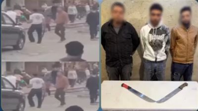 ضبط طرفي مشاجرة بالأسلحة البيضاء بسبب خلافات الجيرة بالقليوبية (فيديو)