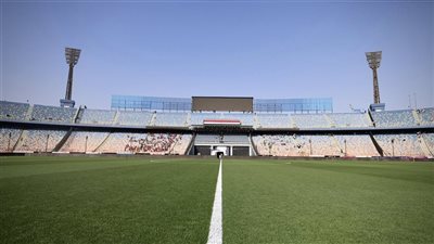 جاهزية استاد القاهرة لاستقبال لقاء القمة في الدوري الممتاز (صور)