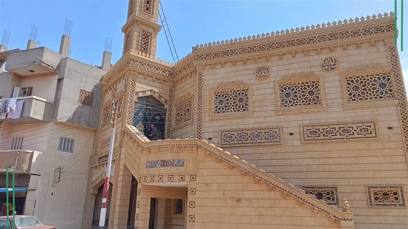 إفتتاح 4 مساجدبتكلفة تقديرية بلغت 9مليون جنيه