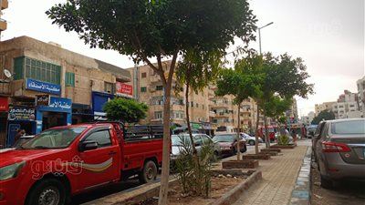 سقوط أمطار متوسطة على مرسى مطروح