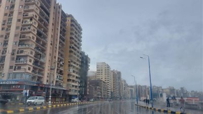 الأمطار تضرب الإسكندرية ورفع حالة الطوارئ لمواجهة التقلبات الجوية (صور)