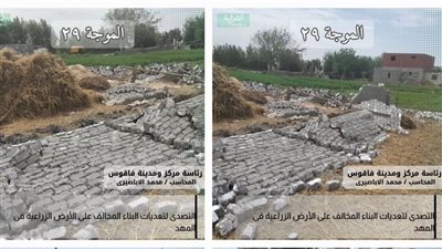 محافظ الشرقية يعلن انطلاق الموجة 29 من حملة التعديات بإزالة 7 حالات