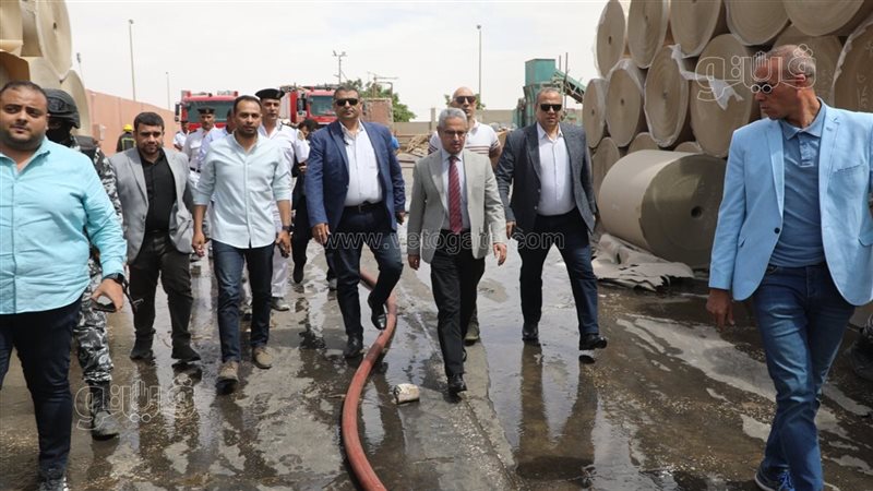 محافظ بني سويف يتفقد