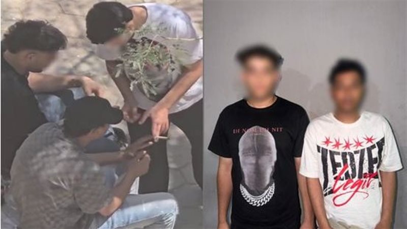 القبض على طالبين