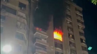التصريح بدفن جثة موظف لقي مصرعه في حريق شقة بالشرابية