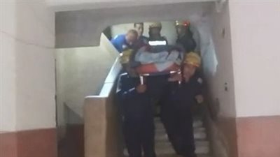 أمن الجيزة ينقل مُسنة إلى المستشفى بعد استغاثة زوجها ببولاق الدكرور