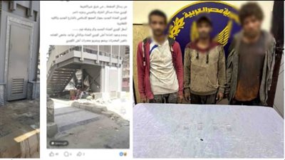 ضبط 3 عاطلين بحوزتهم مخدر “البودر” أسفل كوبري مشاة بشبرا الخيمة
