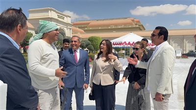 جيهان زكي تزور مدينة الفنون والثقافة بالعاصمة الجديدة