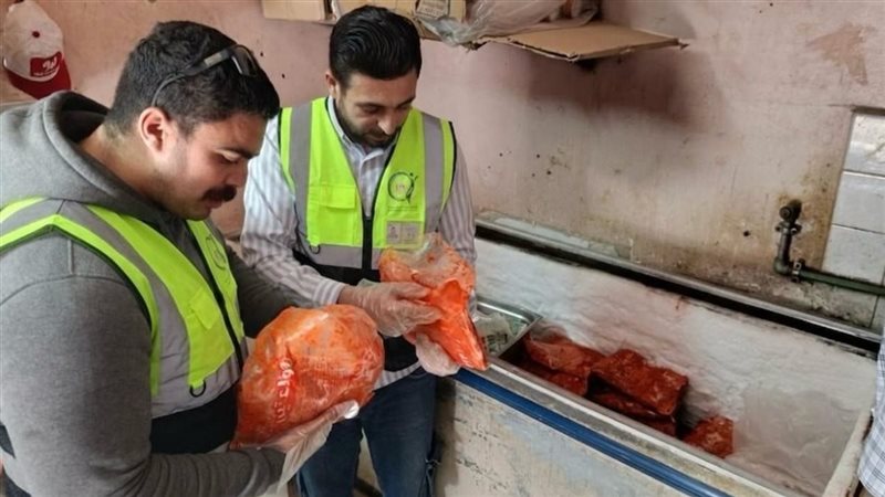 ضبط ربع طن دواجن