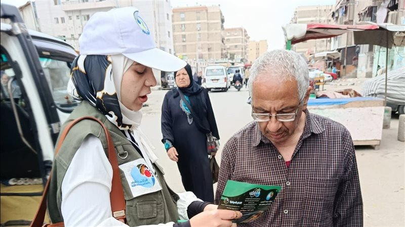 جانب من حملات التوعية،