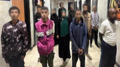 9 رجال و3 سيدات، ضبط عصابة لاستغلال الأطفال في أعمال التسول بالقاهرة
