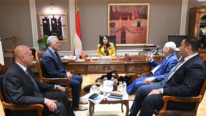 راندة المنشاوي وزيرة