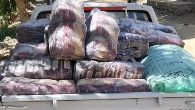 التحفظ على لحوم فاسدة وسلع غذائية منتهية الصلاحية في حملة تموينية بالفيوم
