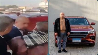 القبض على موظف متهم بالتعدى على قائد سيارة بالسلام (فيديو)