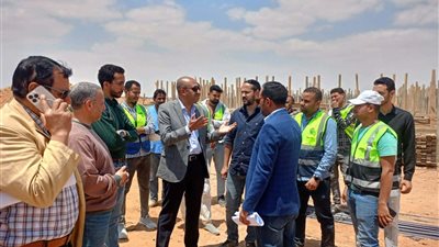 رئيس جهاز الشروق يتفقد أعمال تنفيذ شقق مشروع ظلال