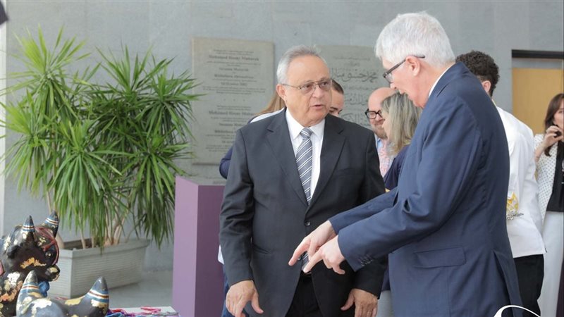 افتتاح معرض كنوز