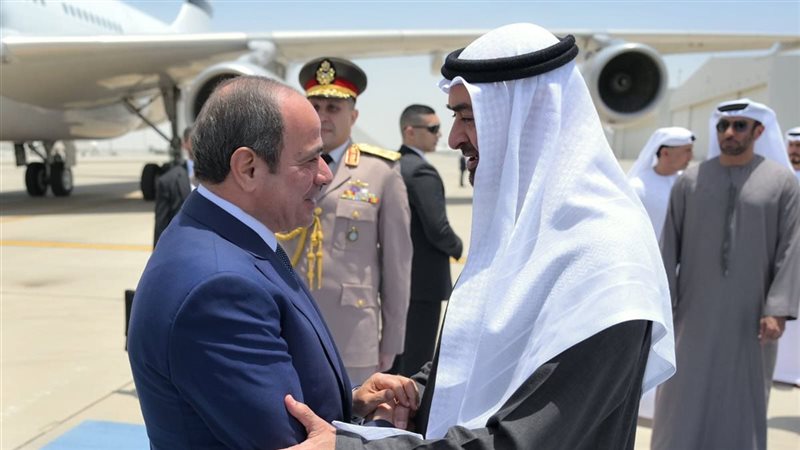 الرئيس السيسي وبن