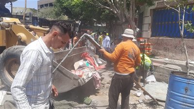 حملة رقابية مكبرة بحي غرب شبرا الخيمة لضبط الأسواق 