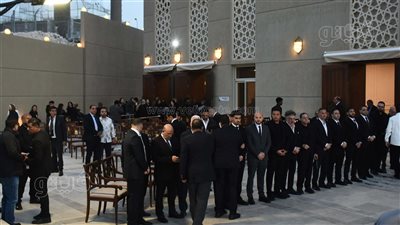 مصطفى كامل وأشرف زكي وكريم عبد العزيز يساندون أسرة الراحل هاني شاكر (صور)