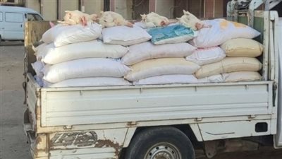 تموين الفيوم يضبط سيارة محملة بـ3 أطنان فراخ نافقة قبل تصنيعها