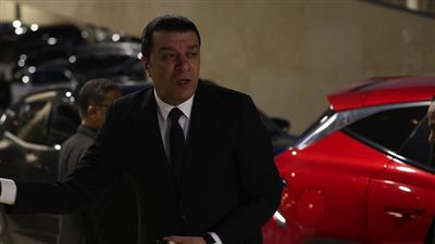 مصطفى كامل من عزاء هاني شاكر: رفيق مشواري وكنا عارفين إن حالته حرجة من بدري (فيديو)