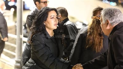 نجوم الطرب العربي في القاهرة من أجل عزاء أمير الغناء هاني شاكر
