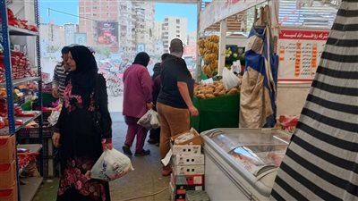 حملات ومتابعة يومية لـ أسعار السلع بالمعارض الدائمة بحي شرق وغرب المنصورة