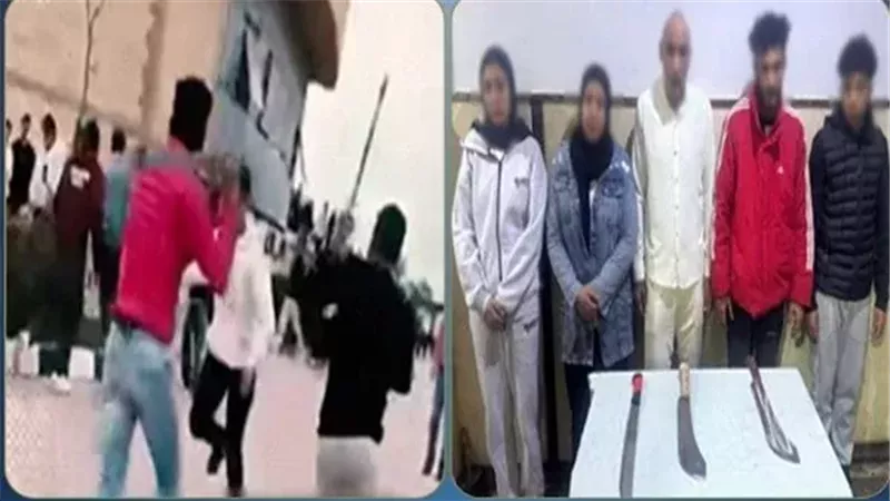 القبض على طالبة وأسرتها