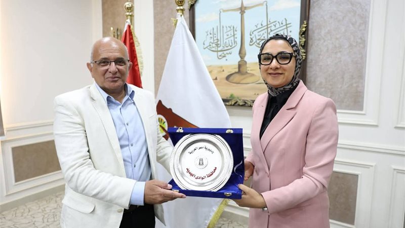 محافظ الوادى الجديد