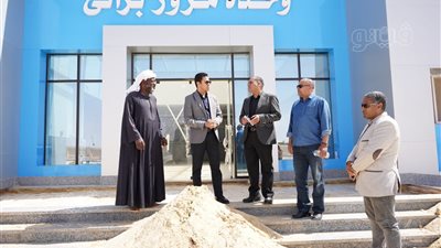 نائب محافظ مطروح يتابع المشروعات الخدمية ببراني 