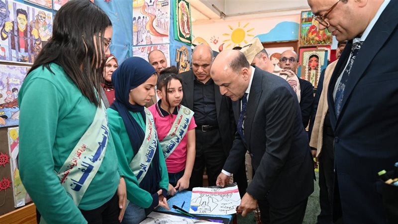 محافظ الغربية يفتتح