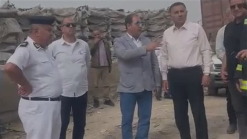 محافظ القليوبية خلال