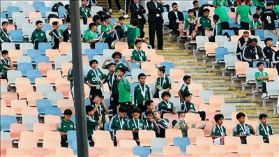 استعدادات استاد القاهرة لاستقبال نهائي كأس مصر بين زد وبيراميدز (صور وفيديو)