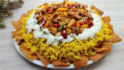  طريقة عمل فتة الشاورما بالفراخ، أحلى وأوفر من الجاهزة 