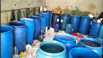ضبط مصنعي منظفات وبطاطس غير مرخصين بالقاهرة والمنوفية 