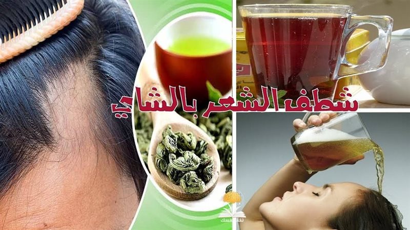فوائد الشاي للشعر