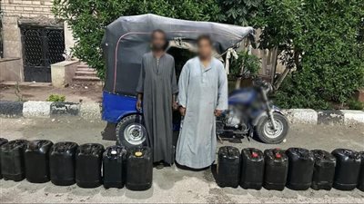 ضبط 4 أشخاص بتهمة حجب 21 ألف لتر سولار وبيعها بالسوق السوداء بالأقصر وأسوان