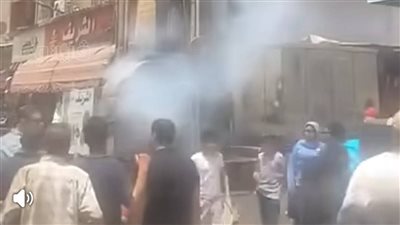 حريق بمصنع مراتب بالمنطقة الصناعية غرب طهطا بسوهاج