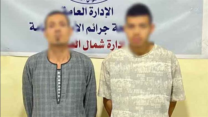 ضبط عنصرين بالمنيا