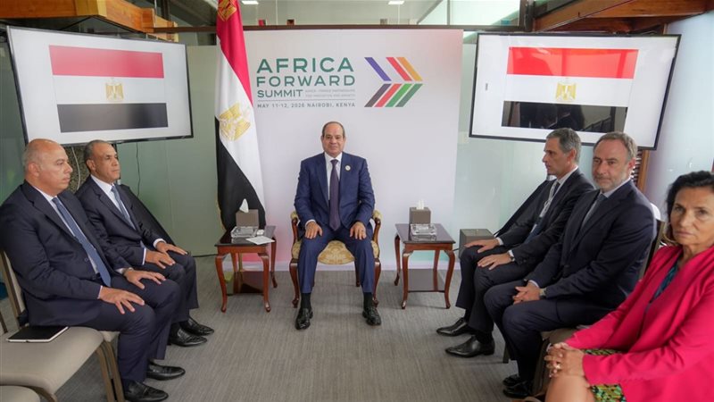الرئيس السيسي خلال