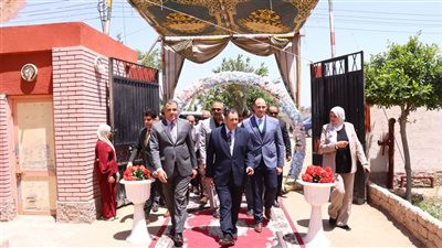 محافظ دمياط يفتتح مدرسة الشهيد سليمان مرعي بفارسكور