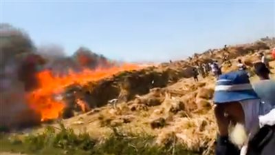 إخماد حريق بشونة كتان في زفتي وتلف محصول 5 أفدنة دون إصابات 