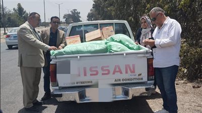 تموين الإسماعيلية يضبط 3 أطنان من السلع التموينية قبل التصرف