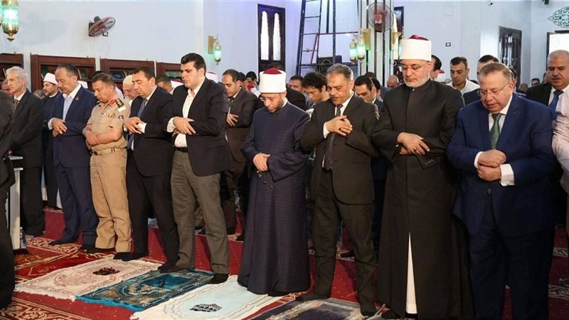 صلاة الجمعة من مسجد